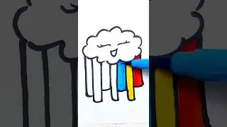 creative art ❤️💛💙💜💚💖🖤🤍#shorts #satisfying #art