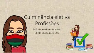 Culminância eletiva profissões