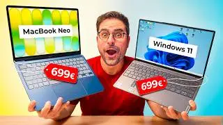 MacBook NEO vs WINDOWS da 699€ (Test GAMING INCLUSO!)