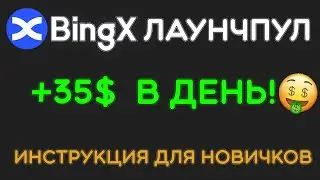 BingX Launchpool — пассивный заработок на крипте без риска | Пошаговая инструкция для новичков