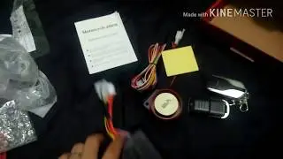 Alarm motor v12 dengan starter
