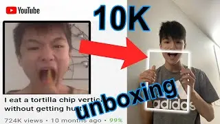 10K YouTube AIR PLAY BUTTON Unboxing!!