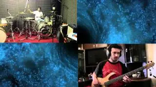 Muse - Supermassive Black Hole (Drum & Bass Cover) Split Screen Collaboration