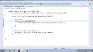 Functional Interface - Java 8 New Features - Arjun