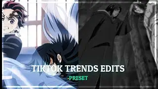 TikTok Trends Anime Edits Presets | Alight Motion