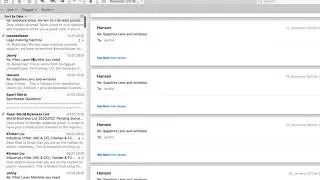 Mac Mail Scroll