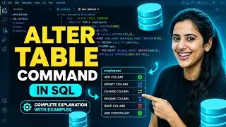 SQL ALTER TABLE Command Explained | Beginner Friendly SQL Tutorial