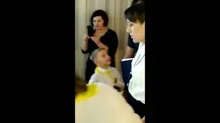 Тимур на конкурсе-выставке 