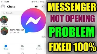 Messenger Won't Open | Messenger Not Opening Problem 2023 | Messenger Opening Problem