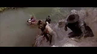Posse (1993) Stephen Baldwin Shirtless Scene Charles Lane Tommy 'Tiny' Lister and Mario Van Peebles.