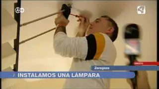 Instalar lampara bajo consumo
