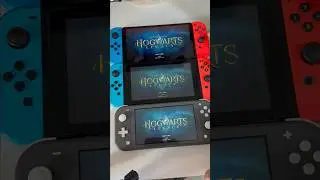 Hogwart Legacy - Switch Lite vs Standard vs Oled | Speed Test! 