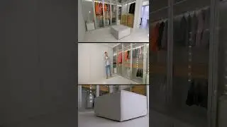 Гардеробная комната #interiordesign  #shorts