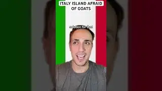 Italy Island Afraid Of Goats