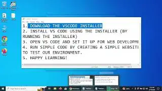 How to Set Up a Web Development Environment in VS Code (Windows 11) | Beginner Guide