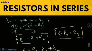 Resistors in Series. How to Derive the Formula and Total Resistance of Resistors Connected in Series