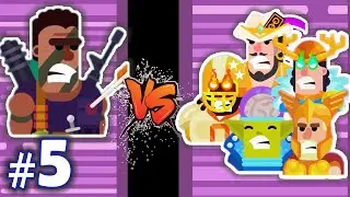 Bowmasters Arnold Stopplble vs Top Rank Players Gameplay 5