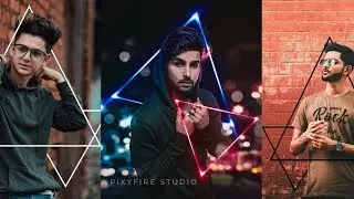 Picsart Editing Tutorial 2018 | Neon Glow Portrait Effect | Lightroom Mobile Tutorial 2018