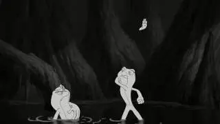 The Princess and the Frog rough animation