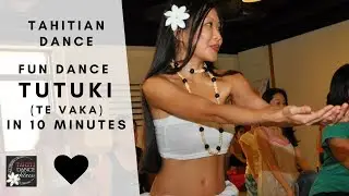 ORI TAHITI TUTUKI Te Vaka Choreography/ How to Tahitian Dance Tutorial Steps