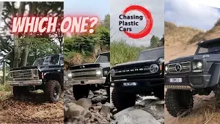 Which one would you have? #rccrawler Axial Rc4wd Traxxas k10