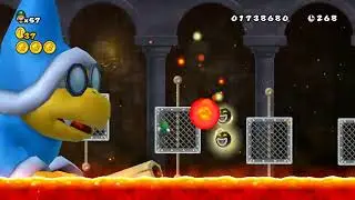 super luigi land wii - termina tower (final castle) + credits