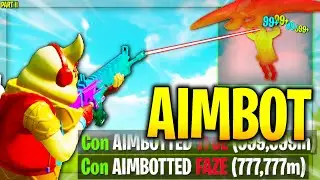 10 minutes of Fortnite AIMBOT... (pt 2) 😳
