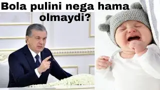 DOLZARB MAVZU!!! BOLA PULI KIMLARGA BERILADI ??? bola puli o'zbekiston yangiliklari