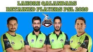 Lahore Qalandars Retained Players List For PSL 2020 | CricChat