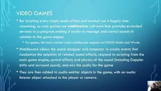Chapter 11 - Sound and Music in Film and Games
