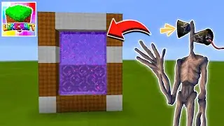 How to Make a PORTAL to SIREN HEAD in Lokicraft!