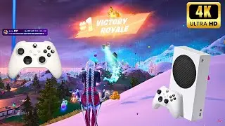 Xbox Series S Fortnite Zero BUILD Controller Gameplay (4K 120FPS)