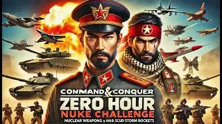 Nuke Challenge Hard #4 General Tao vs Prince Kassad C&C Generals Zerohour