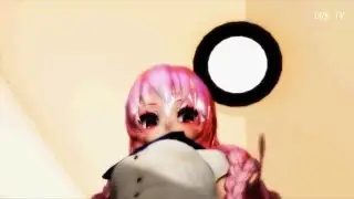 MMD Giantess Vore School Girl Luka