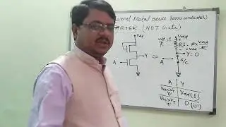 NAND, NOR and NOT Gate using NMOS