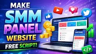 How to make smm panel website free | create smm panel website | Smm panel script free download