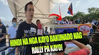 MGA NAG RALLY SA LIWASAN BONIFACIO NAKA HOYO NA MAY KASO PA!