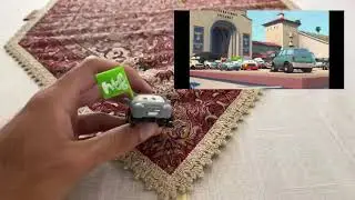 Disney Pixar Cars Diecast Dawn Hogstand (Chick Hicks Fan)