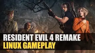 Resident Evil 4 Remake | QHD Max Preset | Gameplay on Linux