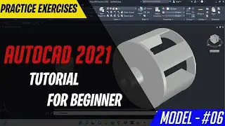 AUTOCAD 3D FOR BEGINNERS ll AUTOCAD 2021 COMPLETE COURSE ll 3D MECHANICAL DESIGN