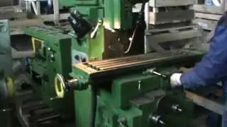 Станок 6р80ш в работе