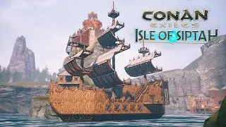 How to Build a Pirate Ship in Conan Exiles: Isle of Siptah