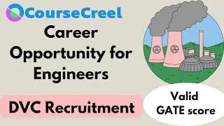 Recruitments in Damodar Valley Corporation || Career Opportunity || Engineer || GATE || Jobs