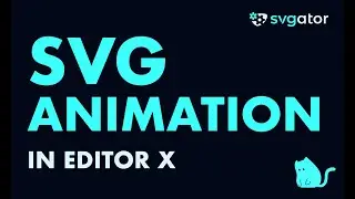 Adding SVGator SVG animation to Editor X | Editor X