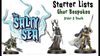 Warcry 2.0 - Ghur Order & Death- Starter Lists for Every Faction