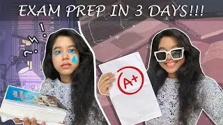STUDY for 3 DAYS & SCORE A+!!
