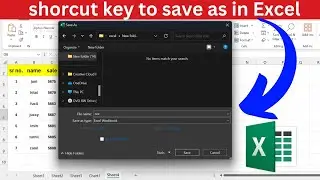 shortcut key to save as in excel | save as shortcut key in excel | excel keyboard shortcuts