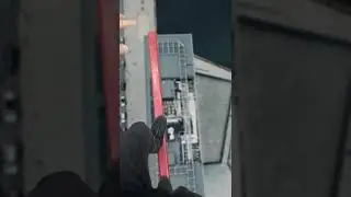 Walking on a beam in the sky | 