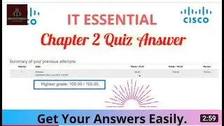 IT Essential chapter 2 quiz !!   cisco   !! Shri Ram Tutorials