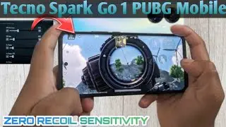 Tecno Spark Go 1 ki PUBG Mobile Sensitivity Setting 🔥 Tecno Spark Go 1 PUBG Mobile Sensitivity